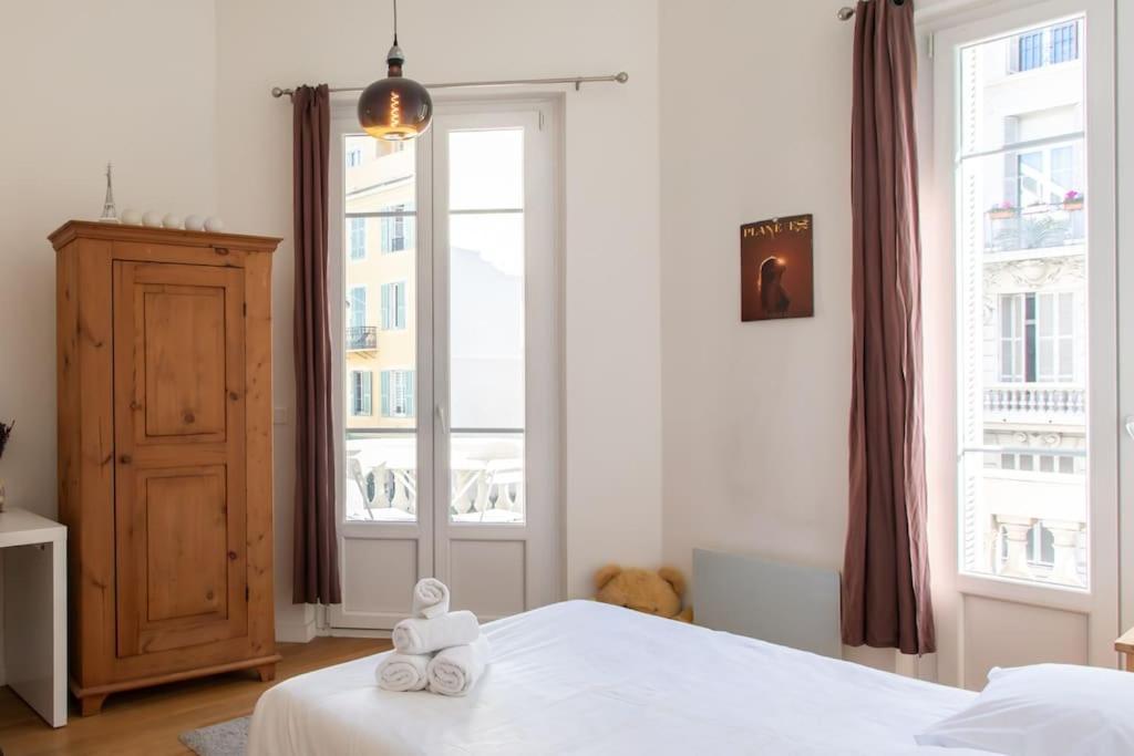 #22 Emma Suite 2Bdr Balcony Center Town 2Mins Tramway Nice Bagian luar foto